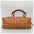 Borsa tote MCM Logogram Vicetos in pelle PVC marrone e oro Auth bs28960 - vista 5