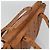 Borsa tote MCM Logogram Vicetos in pelle PVC marrone e oro Auth bs28960 - vista 6