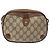 Borsa Sherry Line GG Supreme Web di GUCCI in PVC beige e oro 156 02 066 Auth 139661 D'oro - vista 13