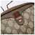 Borsa Sherry Line GG Supreme Web di GUCCI in PVC beige e oro 156 02 066 Auth 139661 D'oro - vista 17