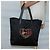 Borsa Tote LOEWE Satin Nero Oro Auth hk2946 D'oro - vista 23