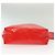 FENDI Zucchino Tote Bag Vinyl Rot Weiß Auth ep10155 - Ansicht 5