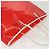 FENDI Zucchino Tote Bag Vinyl Rot Weiß Auth ep10155 - Ansicht 6