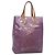 LOUIS VUITTON Monogram Vernis Reade MM Borsa a Mano Viole M91087 LV Auth hk2889 Porpora