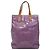 LOUIS VUITTON Monogram Vernis Reade MM Borsa a Mano Viole M91087 LV Auth hk2889 Porpora - vista 2