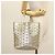 Borsa Tote in Pelle Jimmy Choo Studs Champagne Oro Auth bs28966 D'oro - vista 19