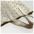 Borsa Tote in Pelle Jimmy Choo Studs Champagne Oro Auth bs28966 D'oro - vista 6