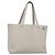LOEWE Anagram East West Shopper Tote Bag Leder Weiß Silber Auth bs28939