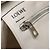 LOEWE Anagram East West Shopper Tote Bag Leder Weiß Silber Auth bs28939 - Ansicht 18