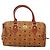Borsa MCM Logogram Vicetos in pelle PVC marrone e oro Auth yk19289 D'oro - vista 13