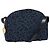 Saint Laurent Sac à bandoulière en toile bleu marine et or Auth bs28993 Doré