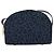 Saint Laurent Sac à bandoulière en toile bleu marine et or Auth bs28993 Doré - vue 13