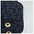 Saint Laurent Sac à bandoulière en toile bleu marine et or Auth bs28993 Doré - vue 15