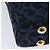 Saint Laurent Sac à bandoulière en toile bleu marine et or Auth bs28993 Doré - vue 16