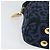 Saint Laurent Sac à bandoulière en toile bleu marine et or Auth bs28993 Doré - vue 8