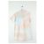Margaux Lonnberg Vestido de algodón rosa - vista 3