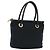 Céline Borsa a mano CELINE in nylon blu navy e oro Auth ep10381 D'oro