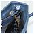 Céline Borsa a mano CELINE in nylon blu navy e oro Auth ep10381 D'oro - vista 20