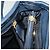 Céline Borsa a mano CELINE in nylon blu navy e oro Auth ep10381 D'oro - vista 21