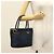 Céline Borsa a mano CELINE in nylon blu navy e oro Auth ep10381 D'oro - vista 25
