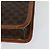 Céline Borsa a Spalla in Tela Macadam CELINE in Pelle PVC Marrone Oro Auth 139945 D'oro - vista 17