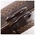 Borsa Louis Vuitton Damier Ebene Greenwich GM N41155 Marrone - vista 8