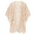 Anna Sui Spitzen-Kimono-Jacke beige