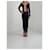 Falda larga negra Givenchy de viscosa Negro - vista 2