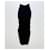 Falda larga negra Givenchy de viscosa Negro - vista 8