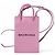 Borsa a spalla in pelle viola Balenciaga Porpora - vista 2