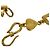 Collana a catena con motivo logo YSL Yves Saint Laurent - vista 2