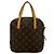 Louis Vuitton Vintage Spontini Monogram Leather Shoulder Bag Brown - view 4