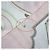 Sciarpa Donna Hermès - Carré 90 TSUBAS Rosa Bianco - vista 7