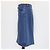 See by Chloé See by Chloe Blue Deep Denim Front Pocket Midi Skirt - view 2