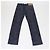 Pantalones rectos de mezclilla azul oscuro con botón de Prada - vista 2