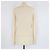 Alaïa Top de lana de manga larga con botones crema Alaia Crudo - vista 3