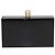 Clutch de acrílico negro con cabeza de leopardo Charlotte Olympia