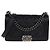 Borsa Boy Flap Media in Pelle Trapuntata Nera Chanel Nero