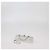 Clutch a Catena Decorato con Cristalli Argento Rodo - vista 2