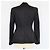 Blazer monopetto in seta e cotone nero Tom Ford - vista 3