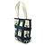 2.55 Chanel Canvas Coco Mark Tote Bag Schwarz - Ansicht 2