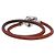 Collana Bracciale 2 in 1 in Pelle Metallo Lancelot di Hermès Marrone - vista 3