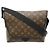 Borsa Messenger Monogram Macassar Louis Vuitton Marrone