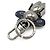 Portachiavi Charm Vivienne di Louis Vuitton Blu - vista 6