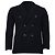 CH Carolina Herrera Double-Breasted Blazer in Black Wool