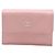 Portafoglio pieghevole tri-fold Cocomark Matelassé Chanel Rosa