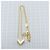Collana Essenziale V Louis Vuitton D'oro Metallico - vista 6