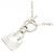 Hermès Hermes Amulette Birkin 925 Silver Necklace Silvery Metallic - view 4