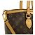 Louis Vuitton Monogram Palermo PM Tote Bag Braun - Ansicht 7