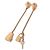 Hermès Boucles d'oreilles Clochette Kelly Hermes K18PG Rose - vue 2